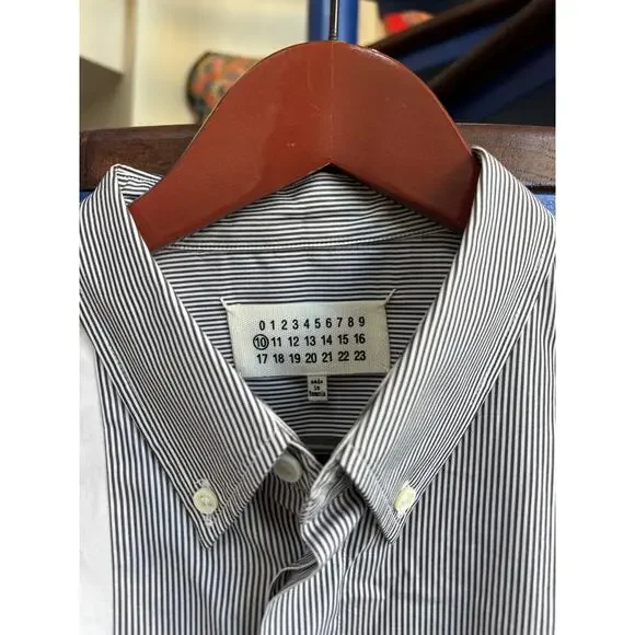 Maison Margiela Panel Stripe Shirt – Size 54